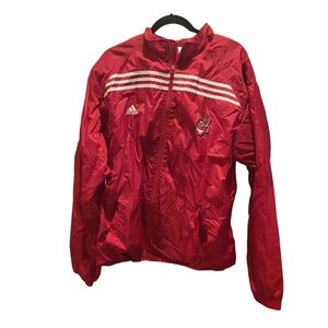 Vintage Adidas Cleveland Indians MLB Windbreaker Size XL